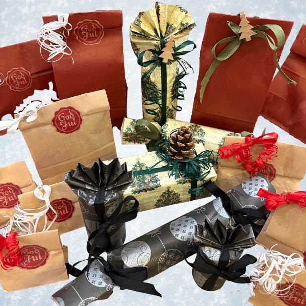 Raflegaver til pakkeleg