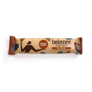 Balance, Mlke chokoladebar med Praline, uden tilsat sukker, 35g - 31/10-25