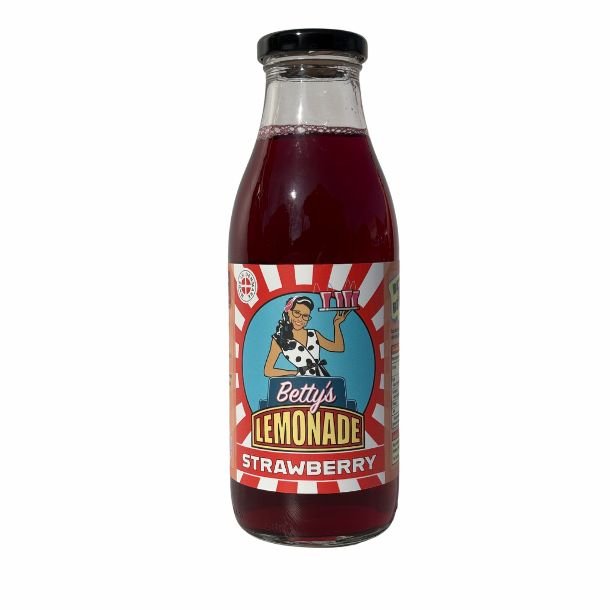 Betty's Lemonade, XL 5 liter Bag-in-Box - Jordbr