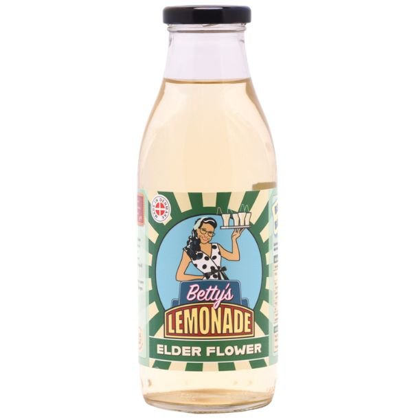Betty's Lemonade, flaske - Hyldeblomst