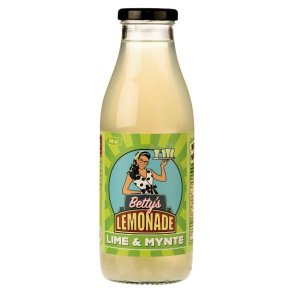 Betty's Lemonade, flaske - Lime & Mynte 