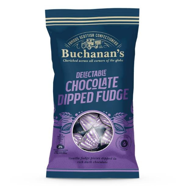Buchanan's Chocolate Dipped Fudge