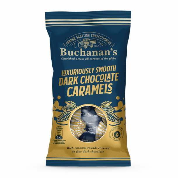 Buchanan's Dark Chocolate Caramels