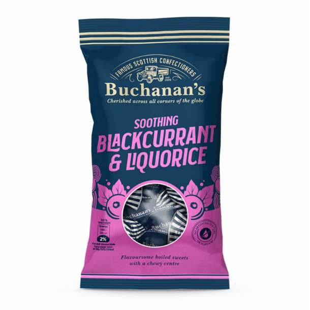 Buchanan's Blackcurrant & Liquorice Bolsjer