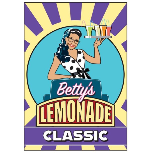 Betty's Lemonade, flaske - Classic 