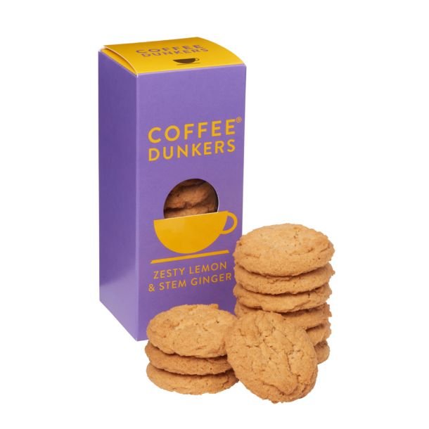 Coffee Dunkers, Lemon & Stem Ginger