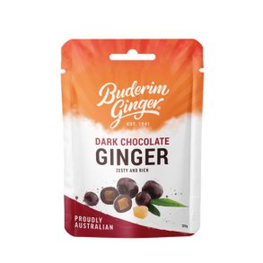 M�rk chokolade ingef�r