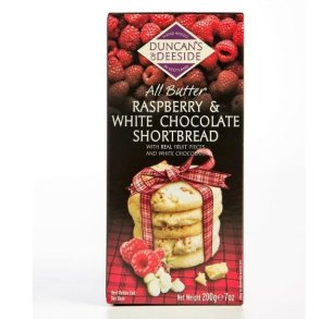 Duncans Shortbread med Hindbr & Hvid chokolade