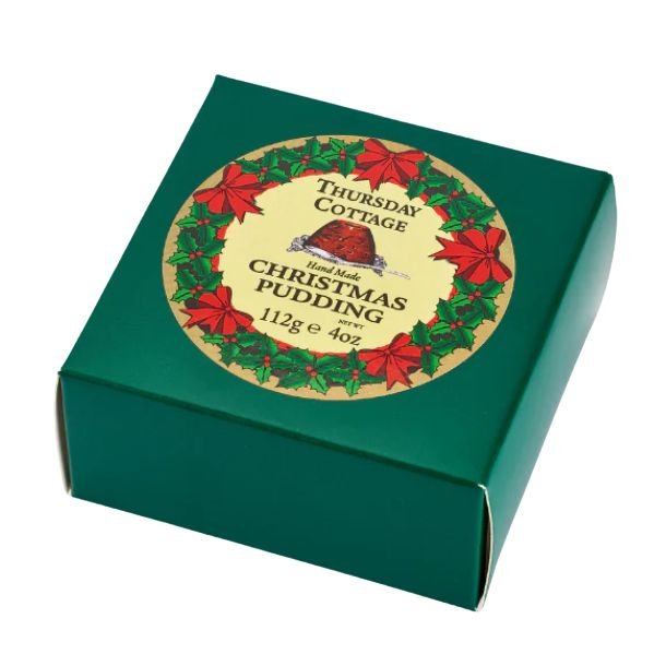 Thursday Cottage, Christmas Pudding 112g i gaveske