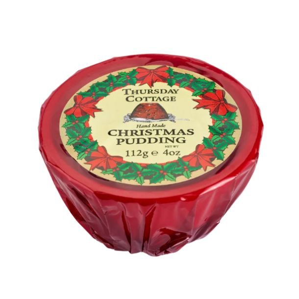 Thursday Cottage, Christmas Pudding 112g i cellofan