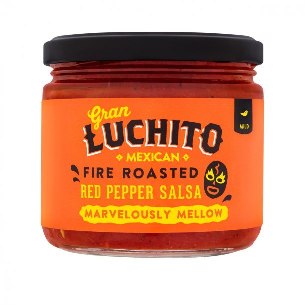 Gran Luchito Fire Roasted Red Pepper Salsa
