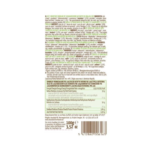 Chocolates From Heaven, Chokolade med Karamel, Hasselnd og Havsalt