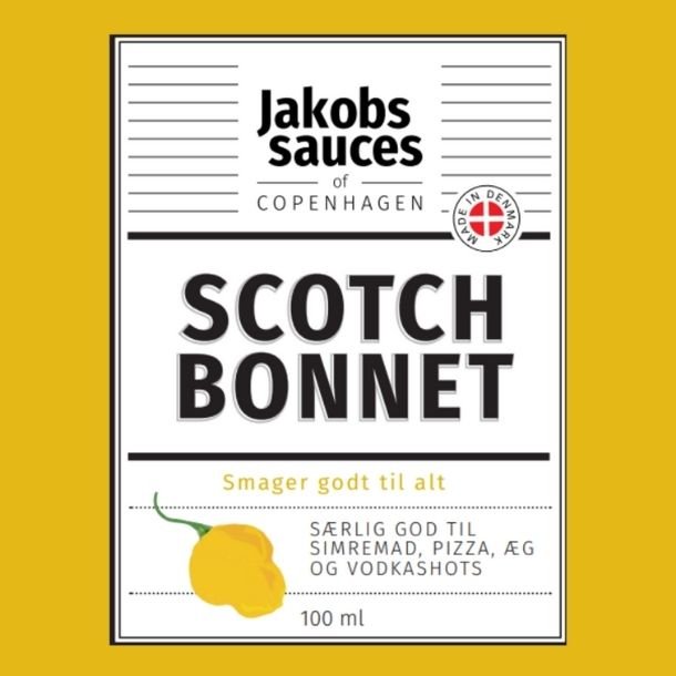 Jakob's Hot Sauce Scotch Bonnet 