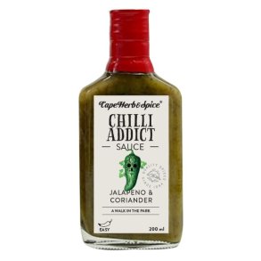 Cape Herb & Spice Sauce, Jalapenos & Coriander Chilli Sauce - Hot