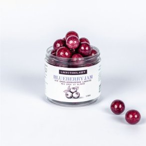 Lakritsbolaget Blueberry Jam (lakrids med hvid chokolade og blbr)