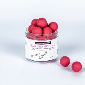 Lakritsbolaget Pink Champagne (lakrids med hvid chokolade, jordbr og champagne)