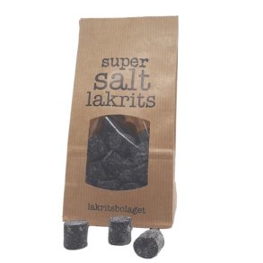  Lakritsbolaget Super Salt Lakrids i pose