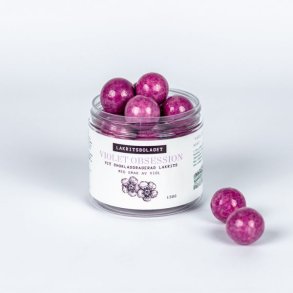 Lakritsbolaget Violet Obsession (lakrids med hvid chokolade og viol)