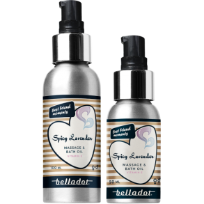 Belladot, Massage Oil Spicy Lavander