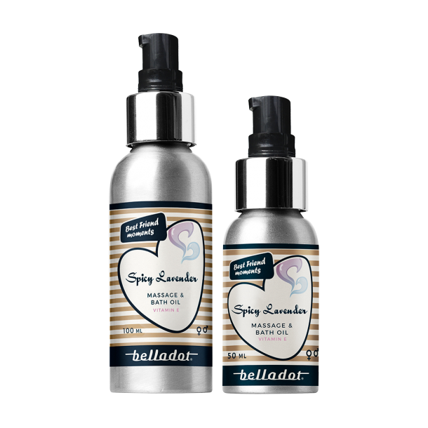 Belladot, Massage Oil Spicy Lavander
