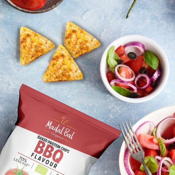 Madal Bal, kologiske Protein Chips - BBQ