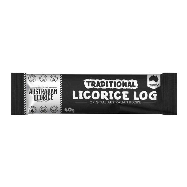 The Great Australian Licorice Company Natural Licorice Logs The