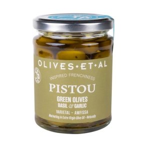 Olives et Al,  Oliven med Basilikum & Hvidlg 