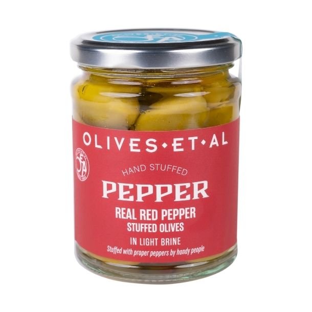 Olives et Al,  Oliven med rd peber