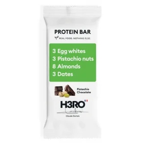 H3RO Proteinbar m. Chokolade & Pistacie