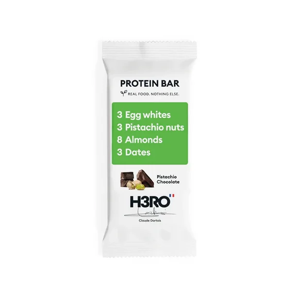 H3RO Proteinbar m. Chokolade & Pistacie