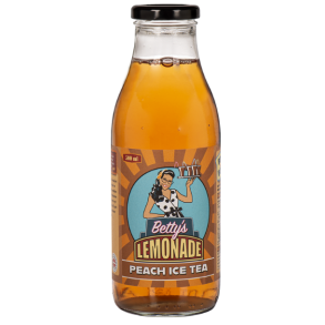 Betty's Lemonade, flaske - Peach Ice Tea