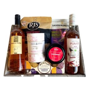 BRODERS - Gavekurv til hende med Rosvin