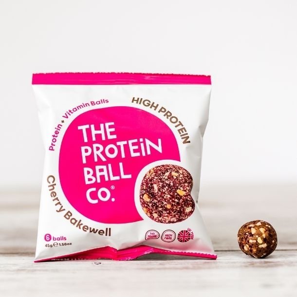 Protein Ball Co. Cherry Bakewell