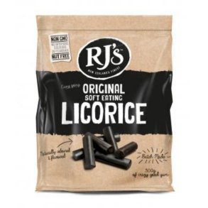 RJ's Natural Soft Licorice, 300g