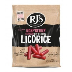 RJ's Natural Raspberry Licorice -Bld Hindbr Lakrids