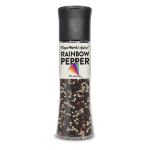 Cape Herb & Spice Grinder, Rainbow Pepper - 28.08.25