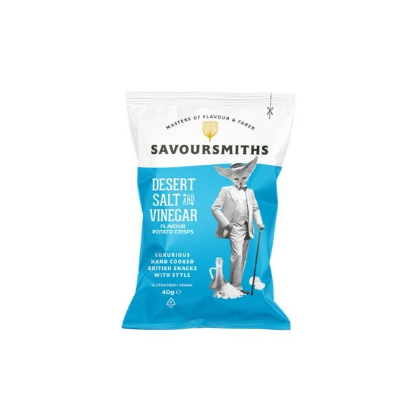 Savoursmiths Desert Salt & Vinegar, 40g