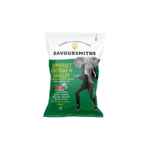 Savoursmiths Somerset Cheddar & Skalotte L�g, 40g