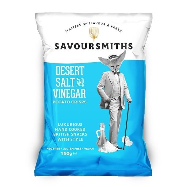 Savoursmiths Desert Salt & Vinegar, 150g