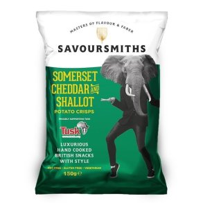 Savoursmiths Somerset Cheddar & Skalotte Lg, 150g