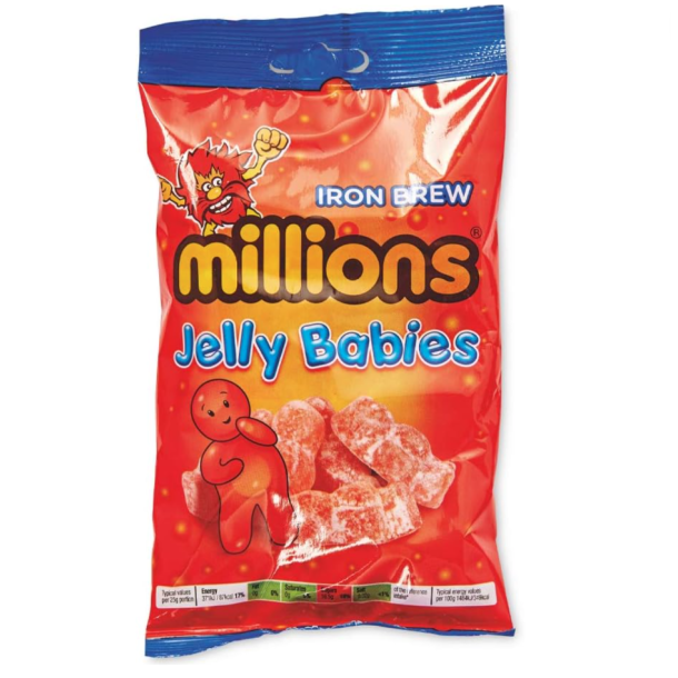 Millions, Jelly Babies Iron Brew
