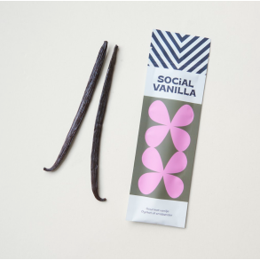 Social Vanilla, Vaniljestang - 2 styk