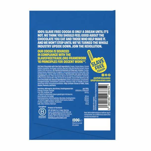 Up, Mrk Chokolade med Havsalt