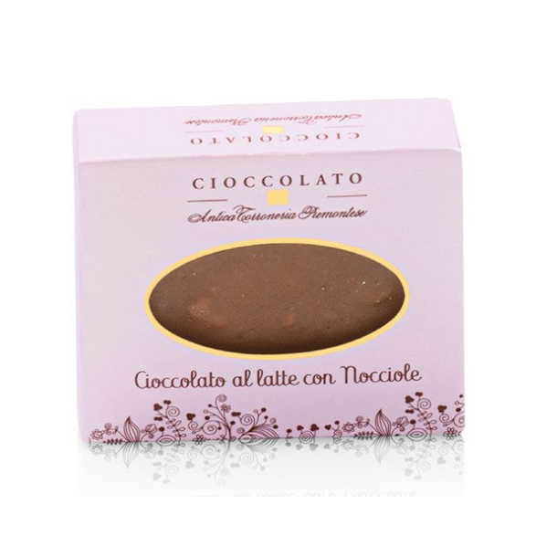 Antica Torroneria Piemontese - Mlkechokolade med hasselndder Cioccolato 40 g 