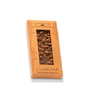 Antica, La Perfetta - Mlkechokolade med karamelliseret hasselndder 85g
