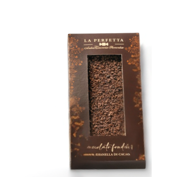 Antica Torroneria Piemontese - Mrk chokolade med kakaonibs 