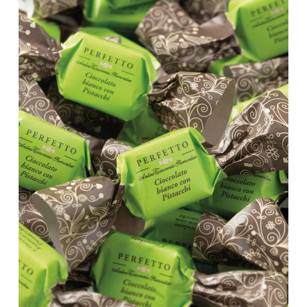 Antica Torroneria Piemontese - Hvid chokolade med pistacie 