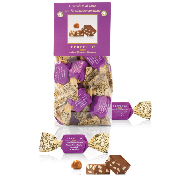 Antica Torroneria Piemontese - Mlkechokolade med karamelliseret hasselnd 