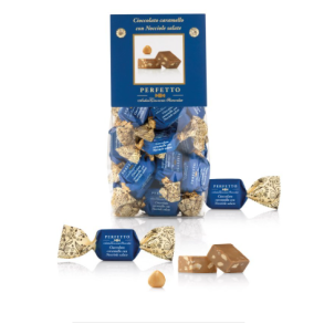 Antica Perfetto - Hvid chokoladepraline med karamel, hasselndder og salt