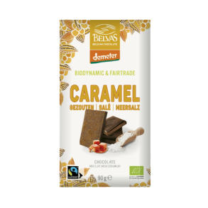 Belvas, Plade M�lkechokolade med karamel og havsalt